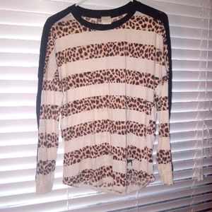 Woman's Victoria Secret Pink cheetah print top